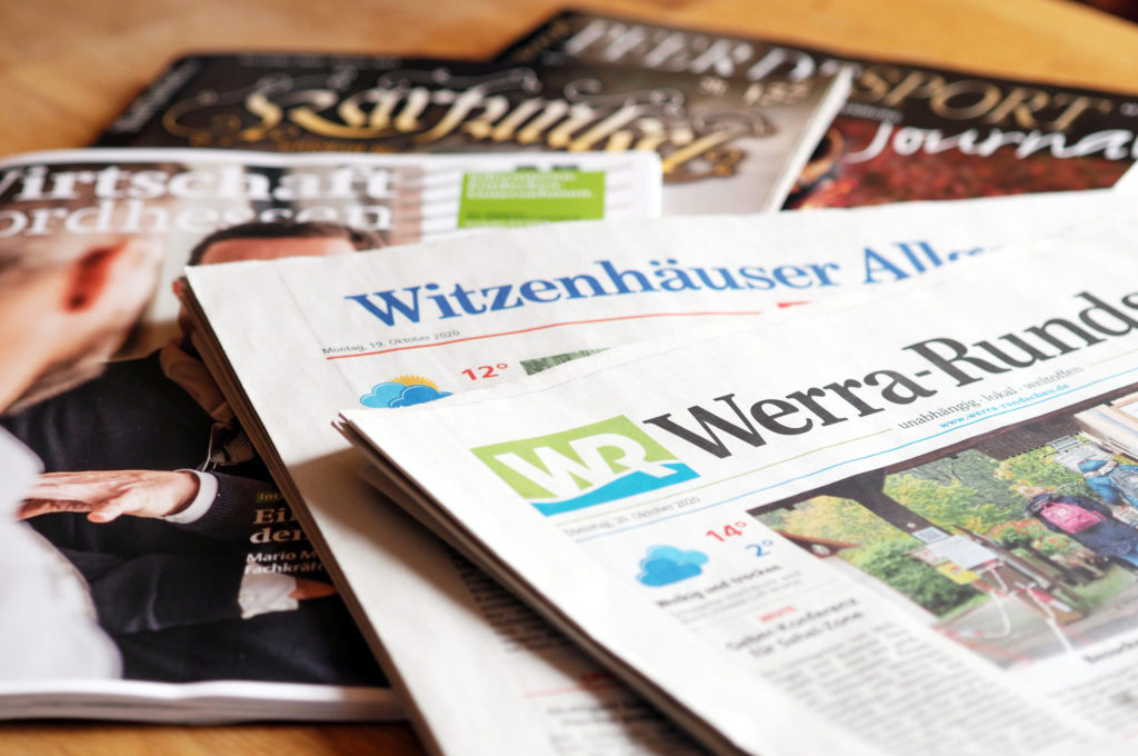 Zeitungen und Magazine