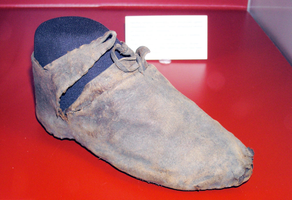 Aboa Vetus: mittelalterlicher Lederschuh.